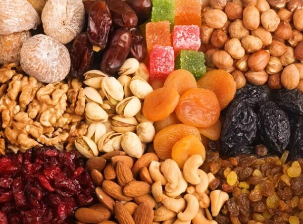Noten en gedroogd fruit